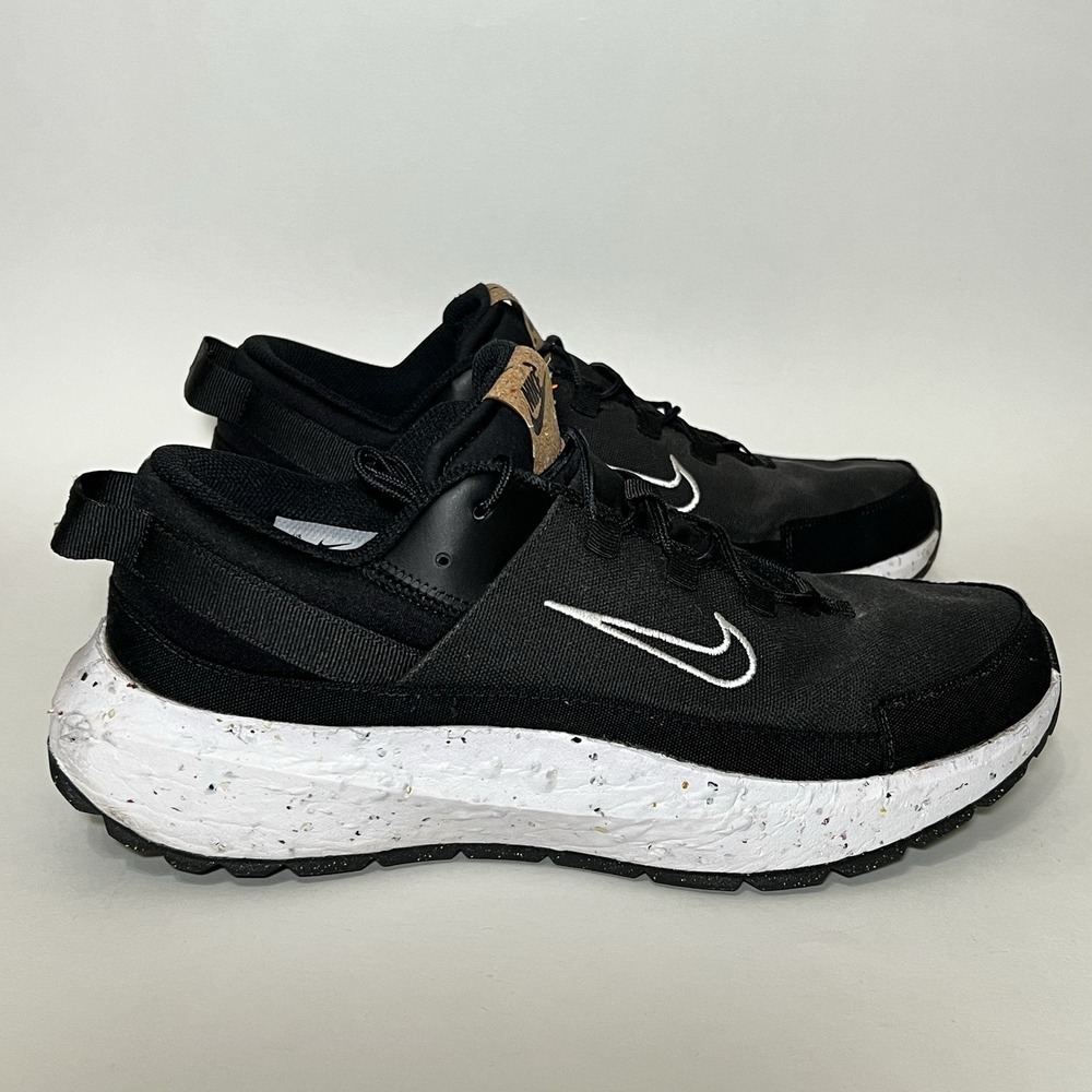 Nike Crater Remixa Running Shoes Matte Black Sneaker Trainer Men 10.5 DC6916-003
